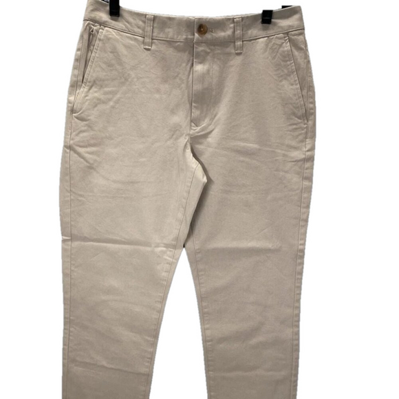 NEW BONOBOSKhaki Pants Size 31x32 The Chino 2.0 Slim Fit Trousers Zip Pocket